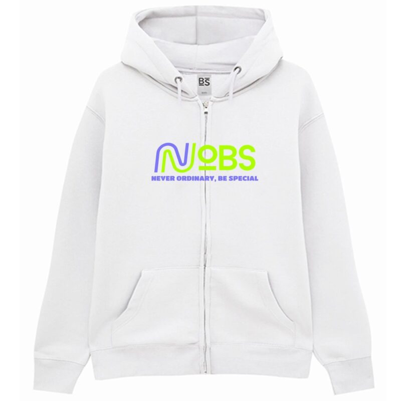 NOBS Zip Hoodie - Unisex