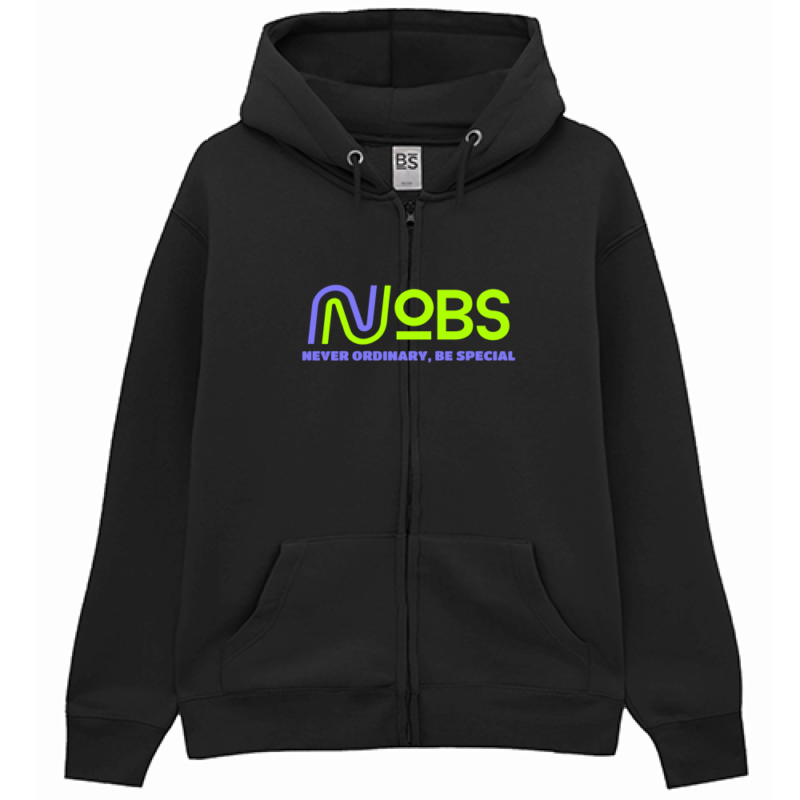 NOBS Zip Hoodie - Unisex - Image 3