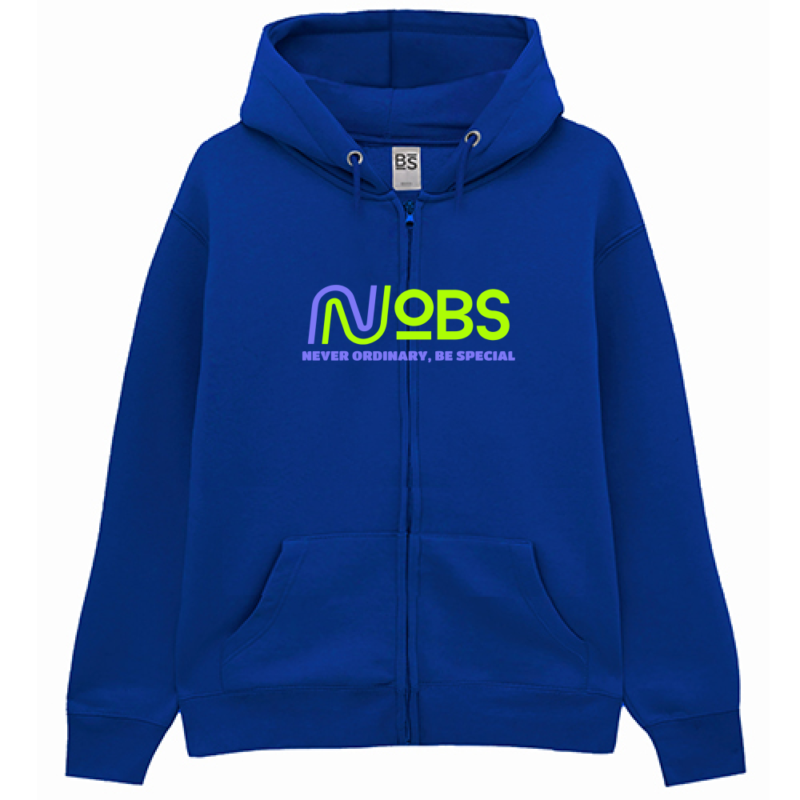 NOBS Zip Hoodie - Unisex - Image 5