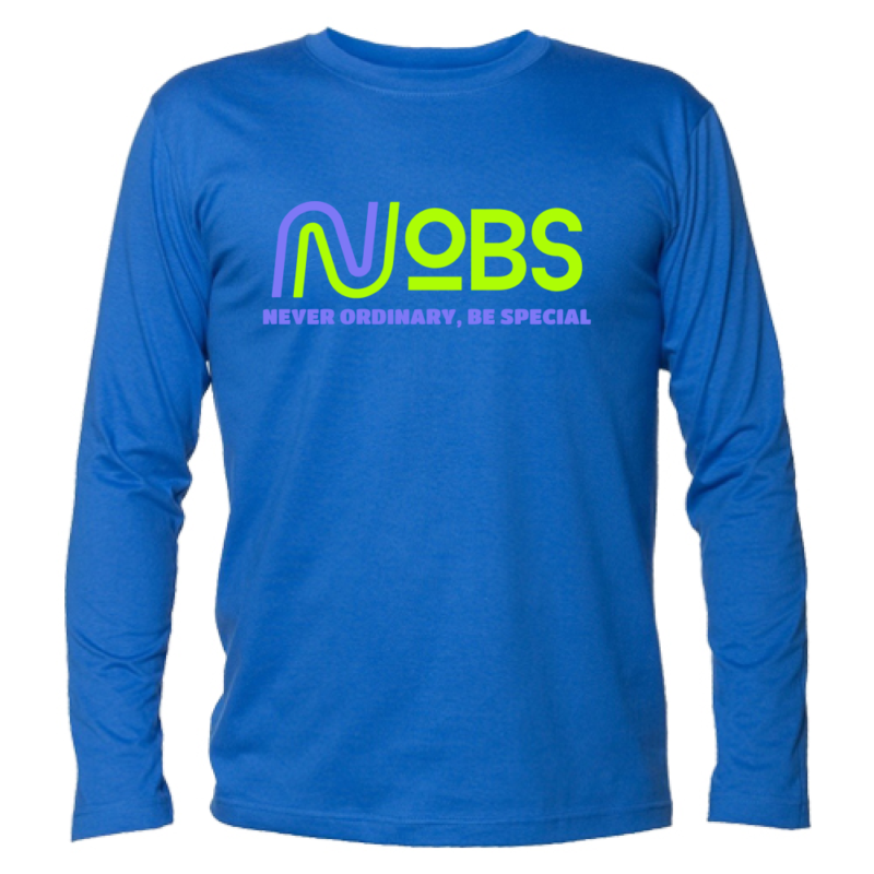 NOBS Long Sleeve T-Shirt - Unisex - Image 3