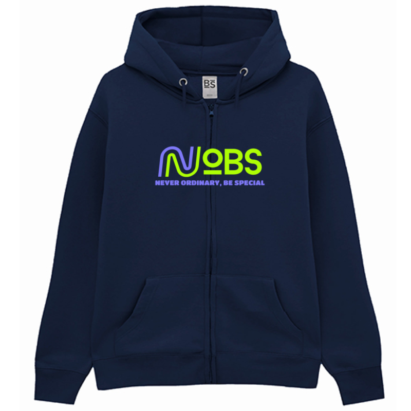 NOBS Zip Hoodie - Unisex - Image 7