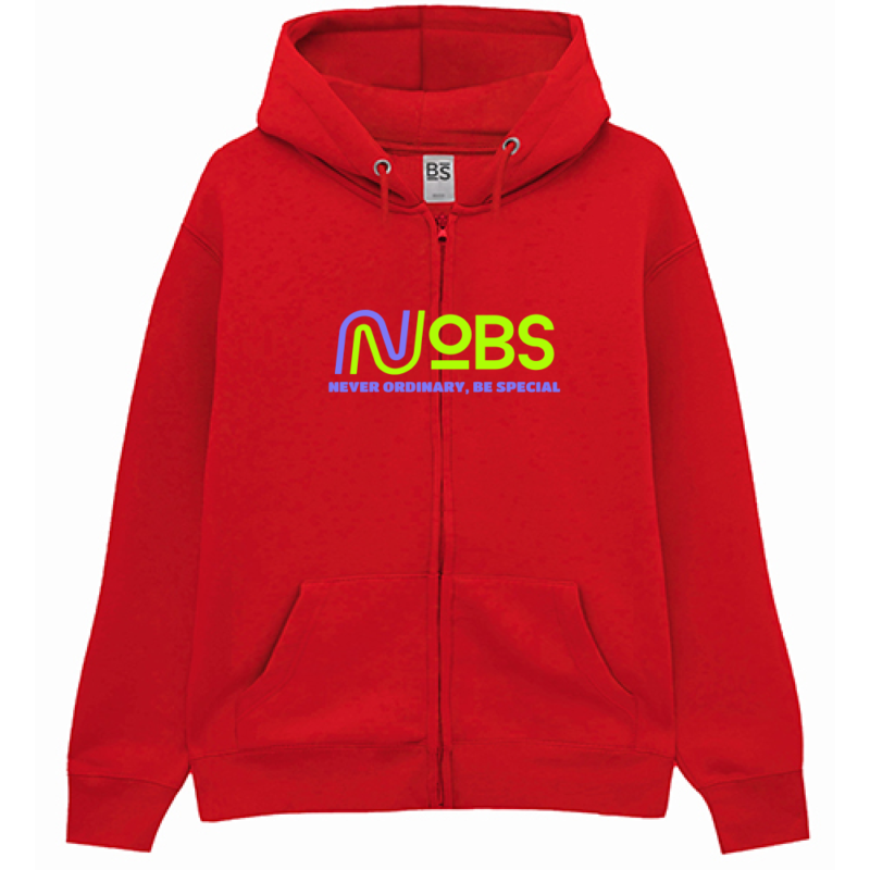 NOBS Zip Hoodie - Unisex - Image 9